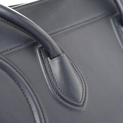 Celine Supple Calfskin Medium Phantom Luggage Navy Blue 12 of 12