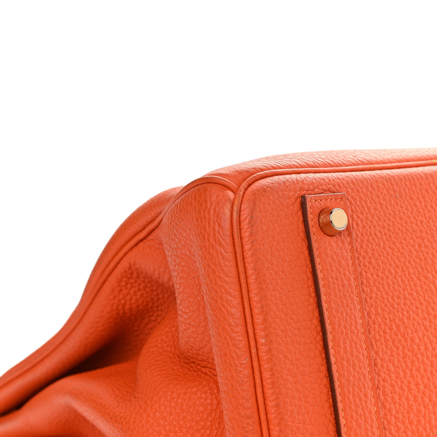 Hermes Togo Birkin 40 Feu 21 of 27