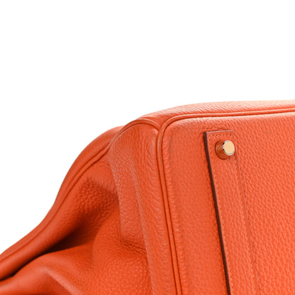 Hermes Togo Birkin 40 Feu 21 of 27