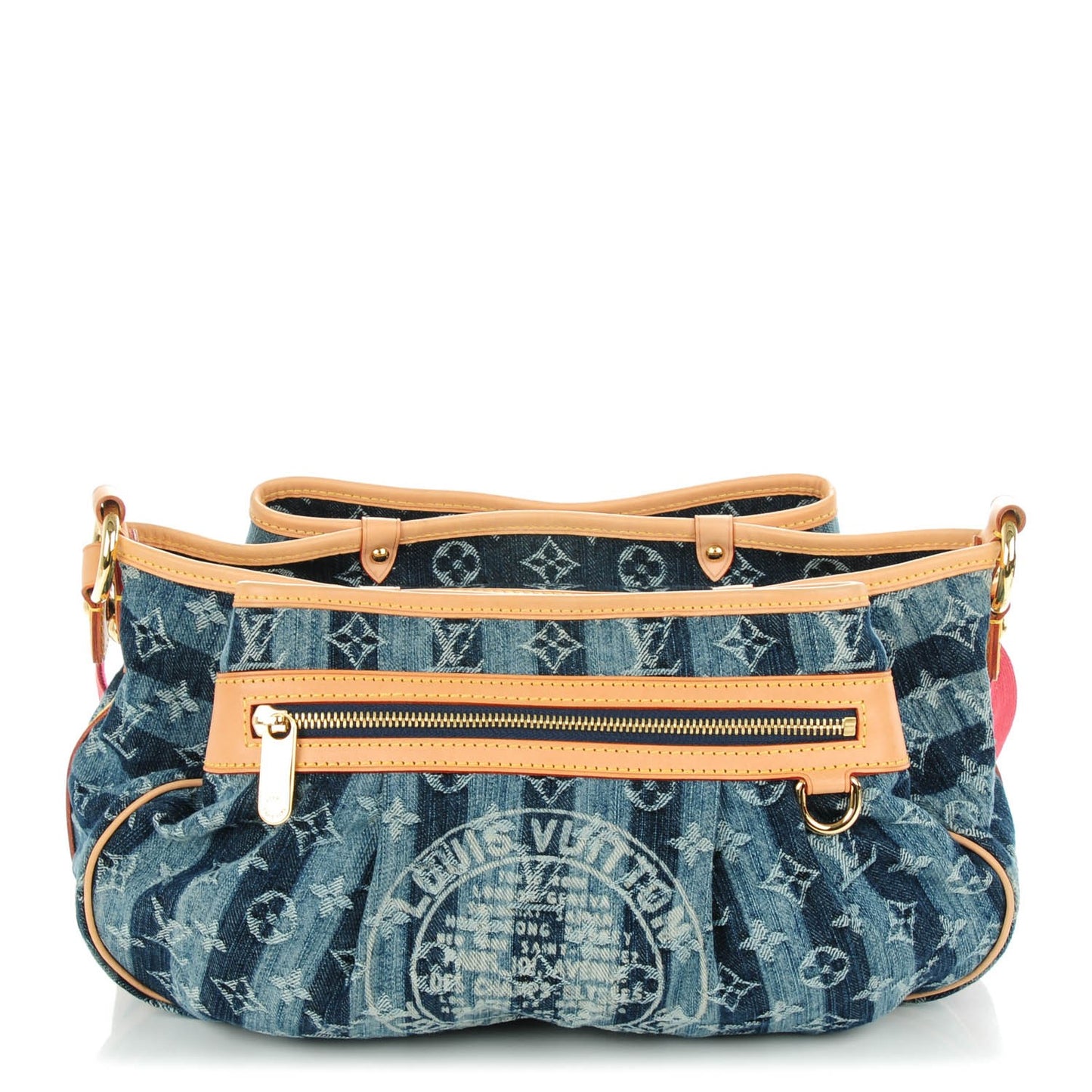 Denim Raye Porte Epaule MM