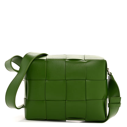 Bottega Veneta Calfskin Maxi Intrecciato Cassette Camera Bag Avocado 1 of 11