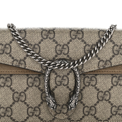 Gucci GG Supreme Monogram Super Mini Dionysus Shoulder Bag Taupe 8 of 10
