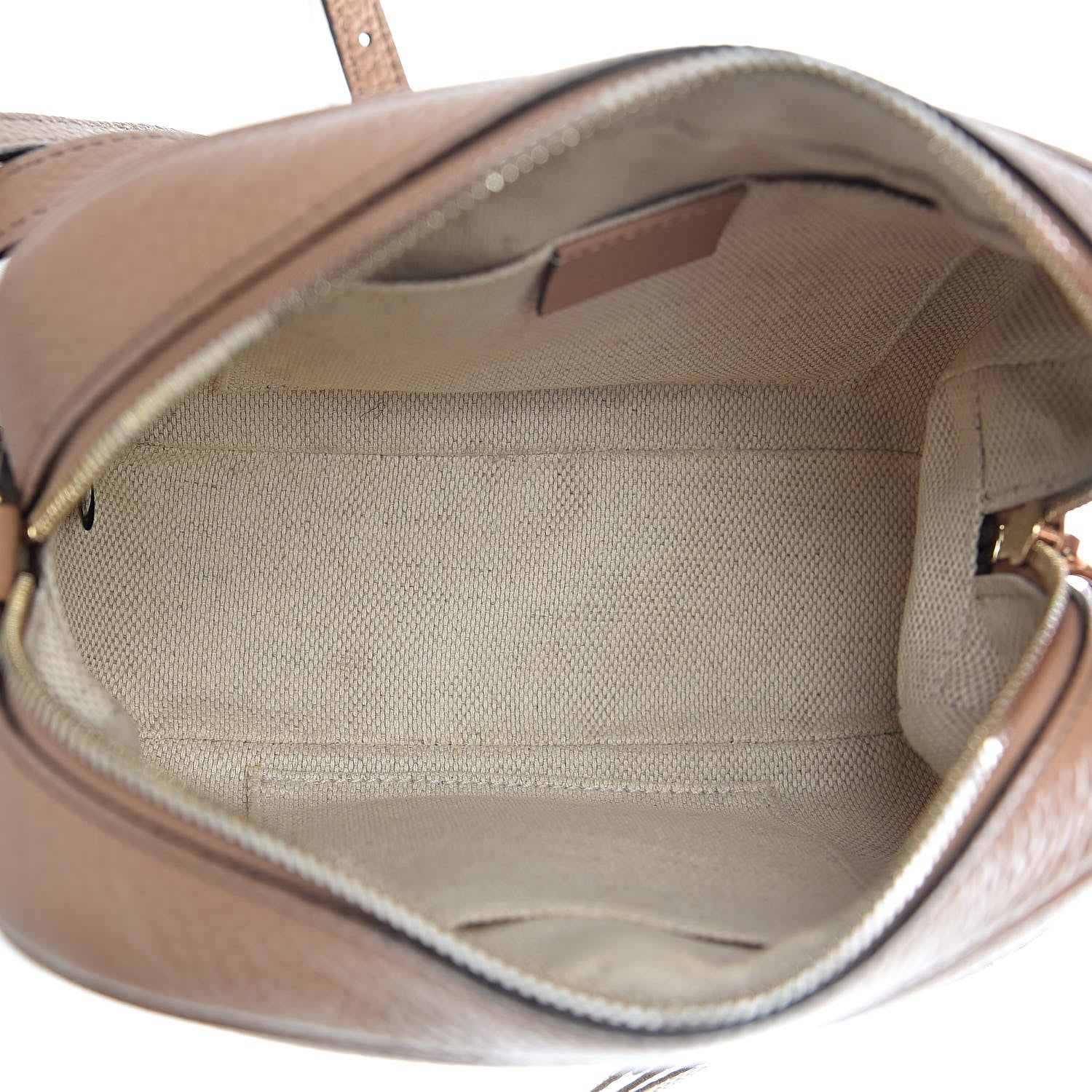Gucci Pebbled Calfskin Small Soho Disco Bag Rose Beige 5 of 14