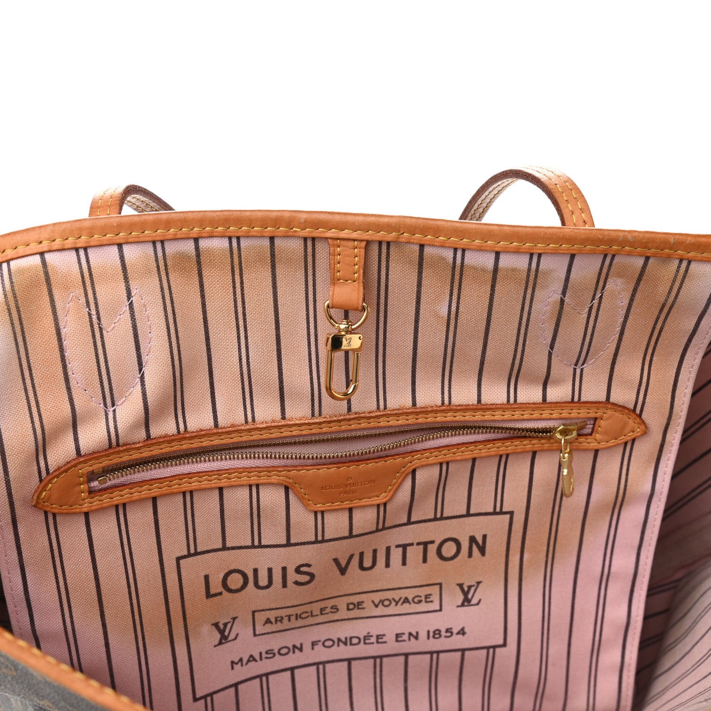 Monogram Neo Neverfull MM Rose Ballerine