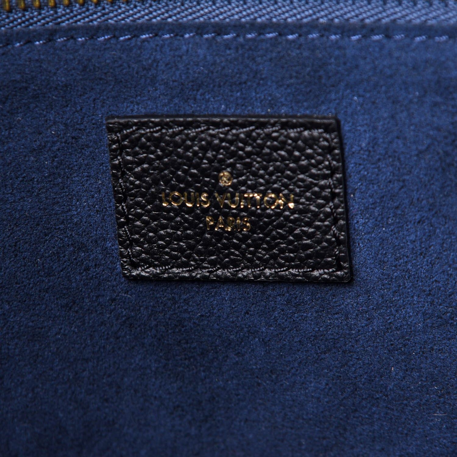 Louis Vuitton Empreinte Monogram Giant Neverfull MM Black 6 of 10