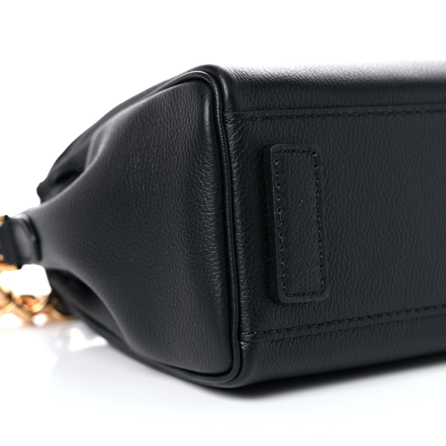 Versace Grained Calfskin Small La Medusa Top Handle Bag Black 5 of 9