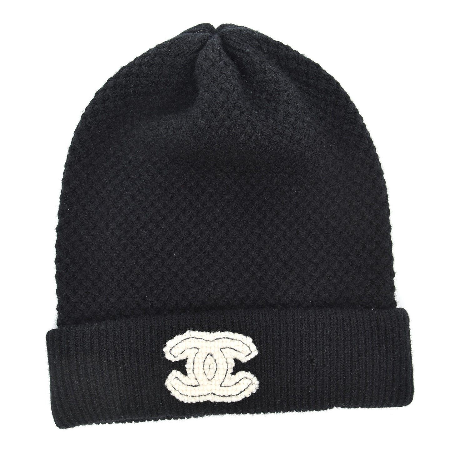Cashmere CC Beanie Hat Black