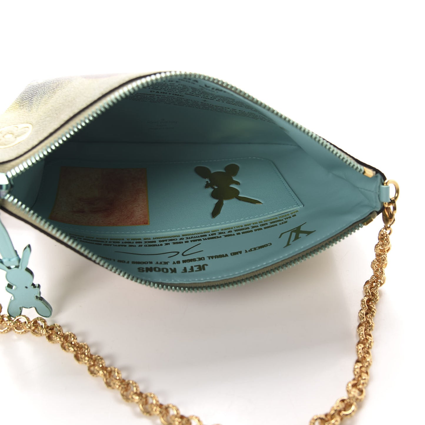 Masters Da Vinci Pochette Clutch Vert D’eau