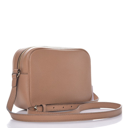 Gucci Pebbled Calfskin Small Soho Disco Bag Camelia 3 of 7