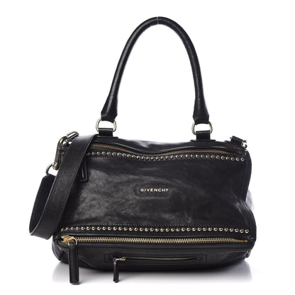Givenchy Washed Lambskin Medium Studded Pandora Black 1 of 15