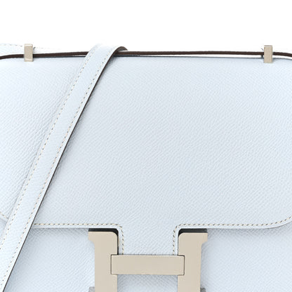 Hermes Epsom Constance 18 Bleu Brume 8 of 11