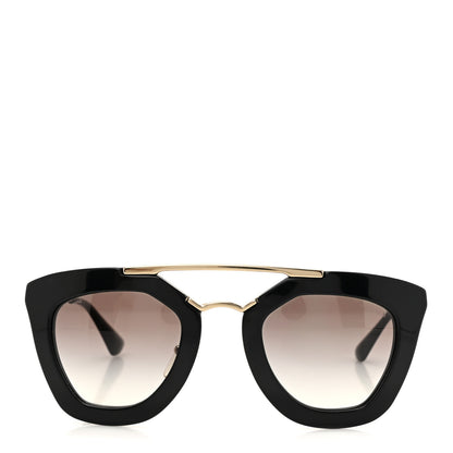 Prada Acetate Cinema Sunglasses SPR 09Q Black 2 of 7