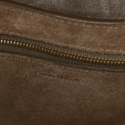 Celine Soft Grained Calfskin Sangle Bucket Bag Taupe 6 of 10