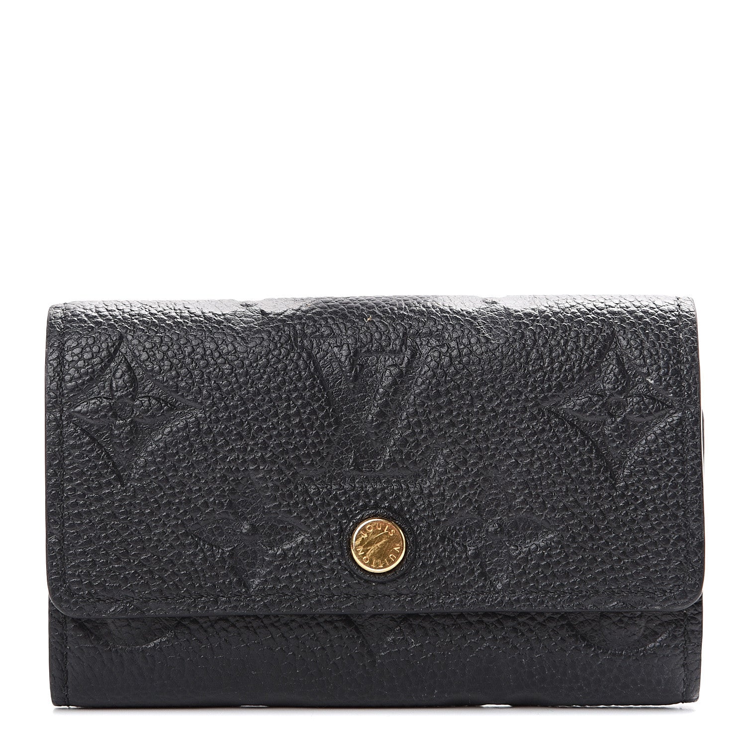 Louis Vuitton Empreinte Multicles 6 Key Holder Black 1 of 8