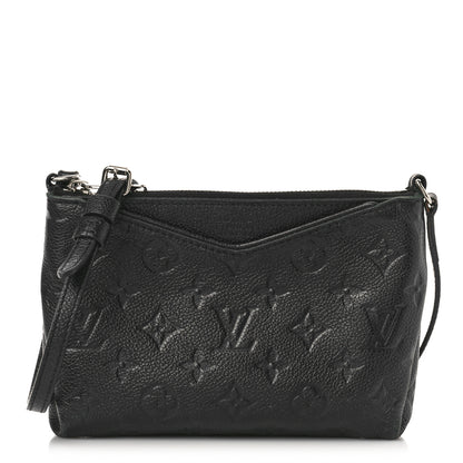 Louis Vuitton Empreinte Pallas Crossbody Black 1 of 8