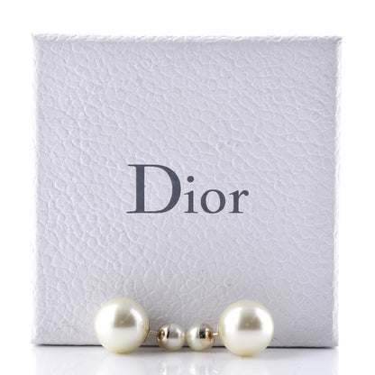 Christian Dior Pearl Mise En Dior Tribal Earrings 5 of 5