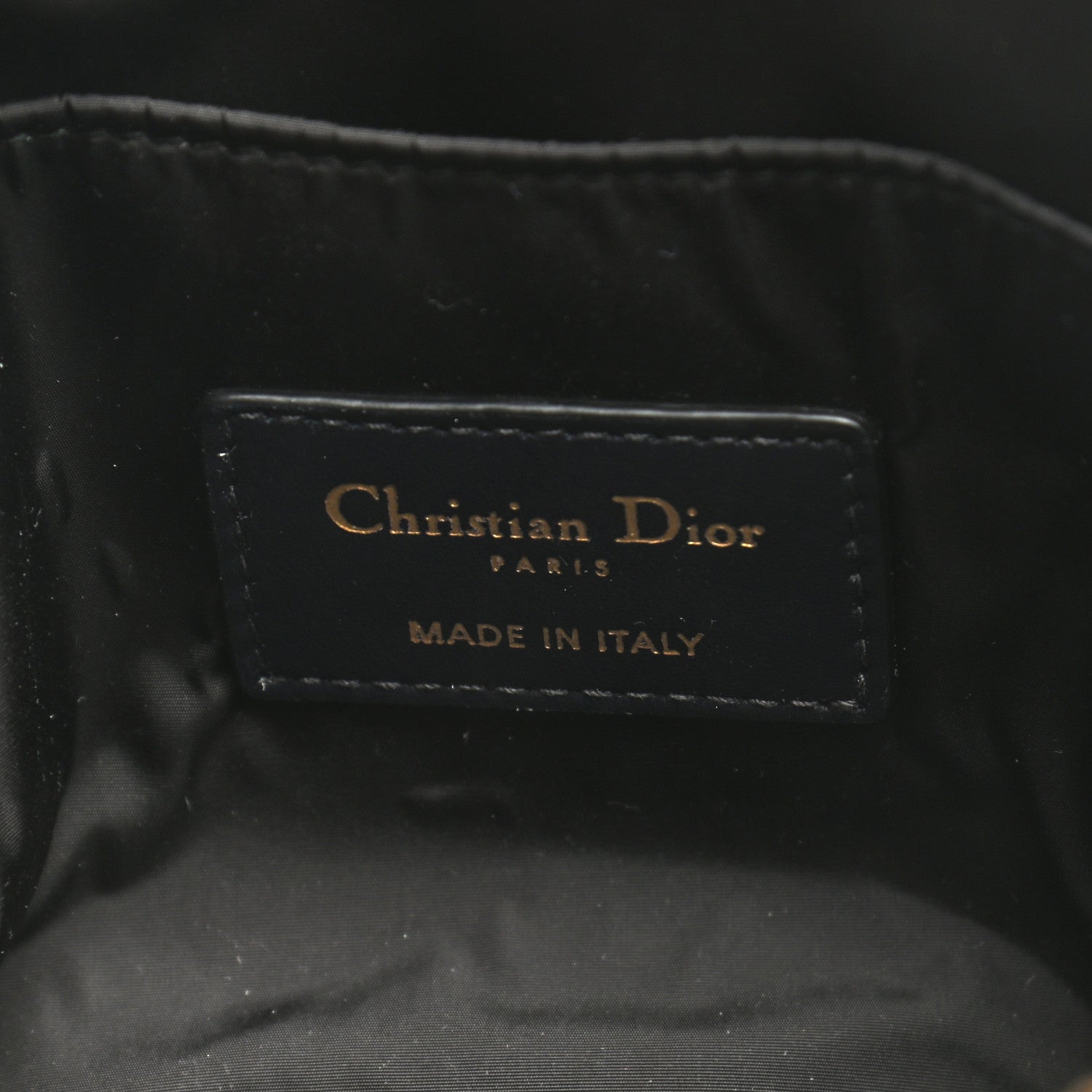 Christian Dior Oblique Cosmetic Pouch Blue 6 of 8