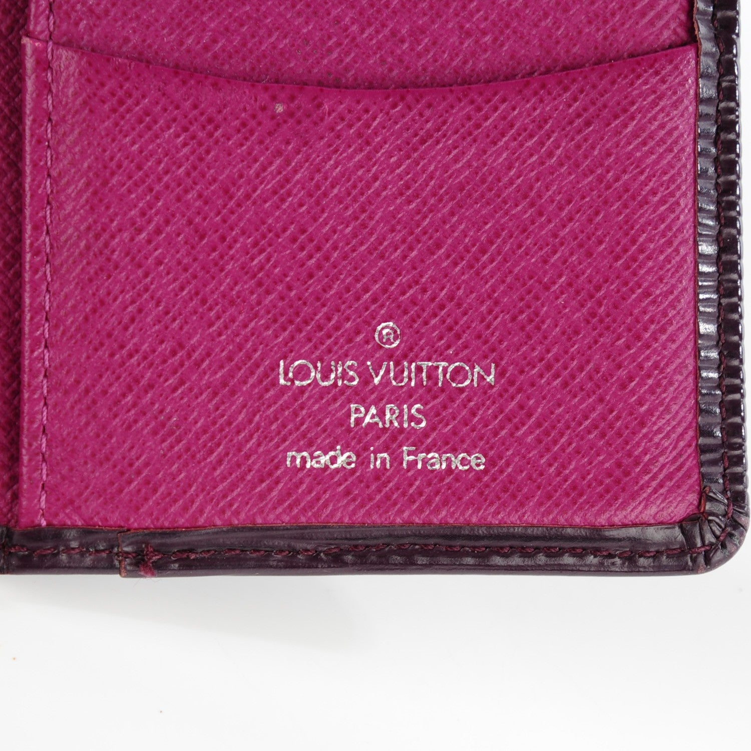Louis Vuitton Epi Pocket Organizer Cassis 6 of 7
