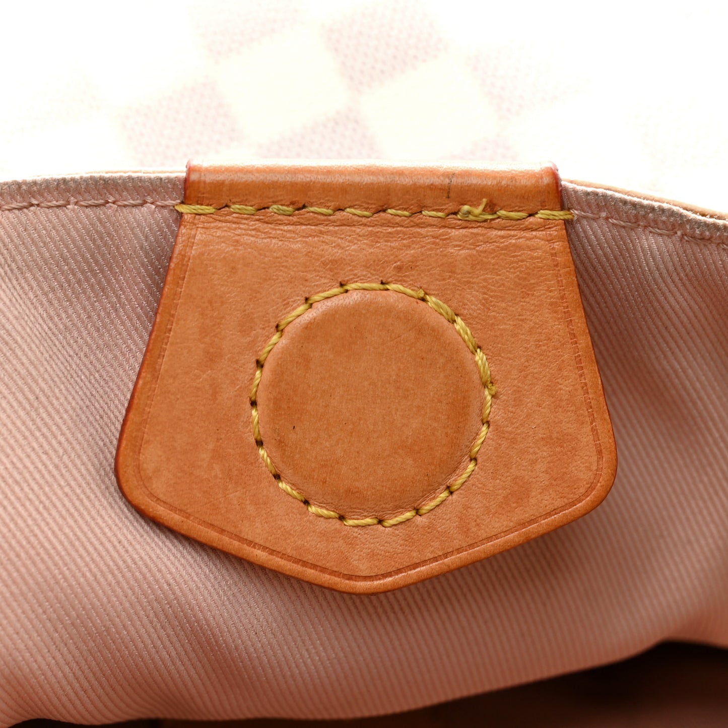 LOUIS VUITTON Damier Azur Graceful PM Rose Ballerine