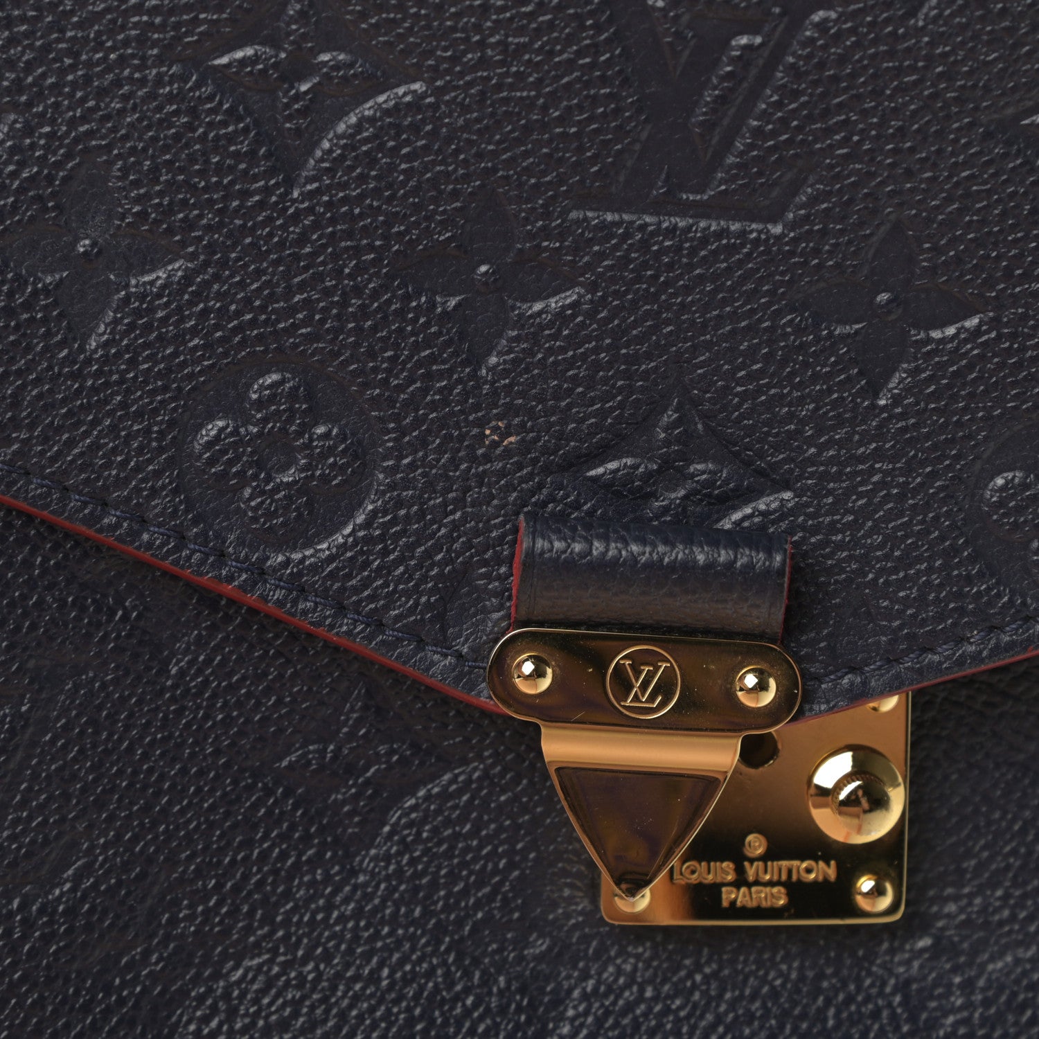 Louis Vuitton Empreinte Pochette Metis Marine Rouge 13 of 15