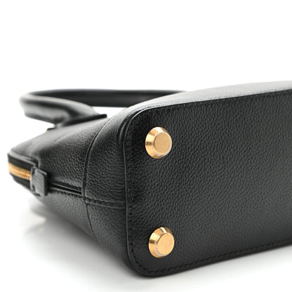 Balenciaga Grained Calfskin XXS Ville Top Handle Bag Black 10 of 11