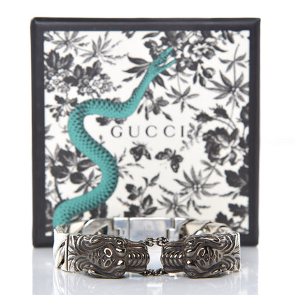 Gucci Sterling Silver Tiger Head Bracelet 8 of 8