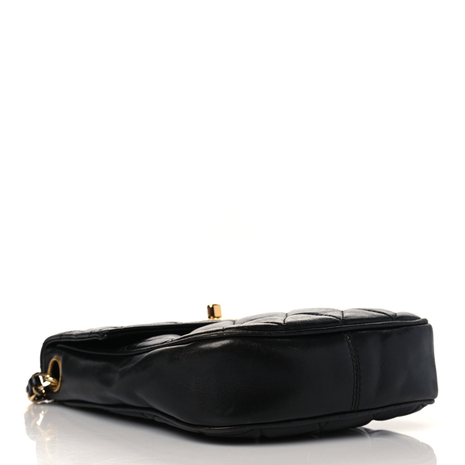Chanel Lambskin Quilted Flap Crossbody Black 4 of 12