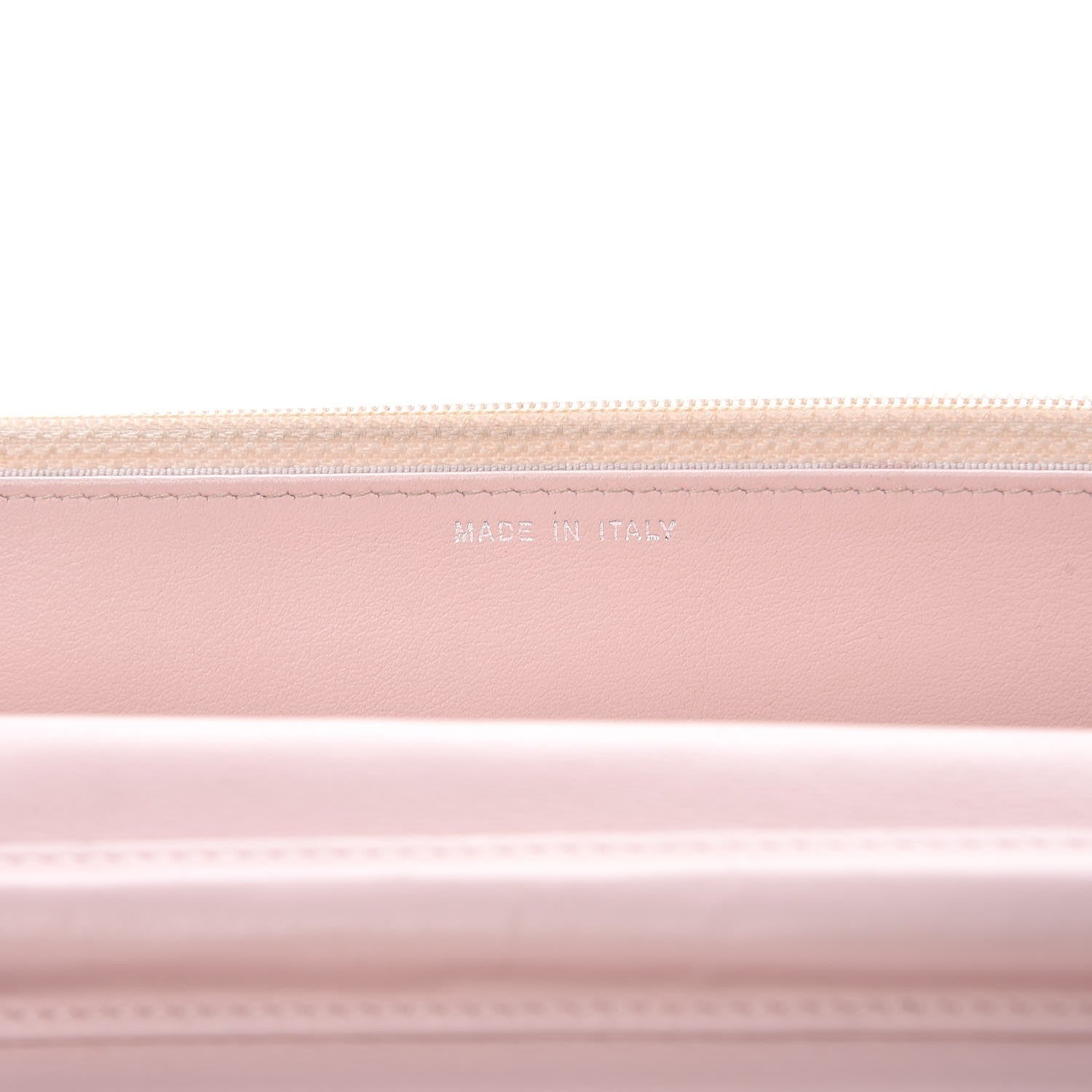 Chanel Patent Quilted Wallet On Chain WOC Light Pink 7 of 10