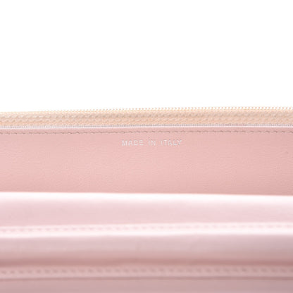 Chanel Patent Quilted Wallet On Chain WOC Light Pink 7 of 10