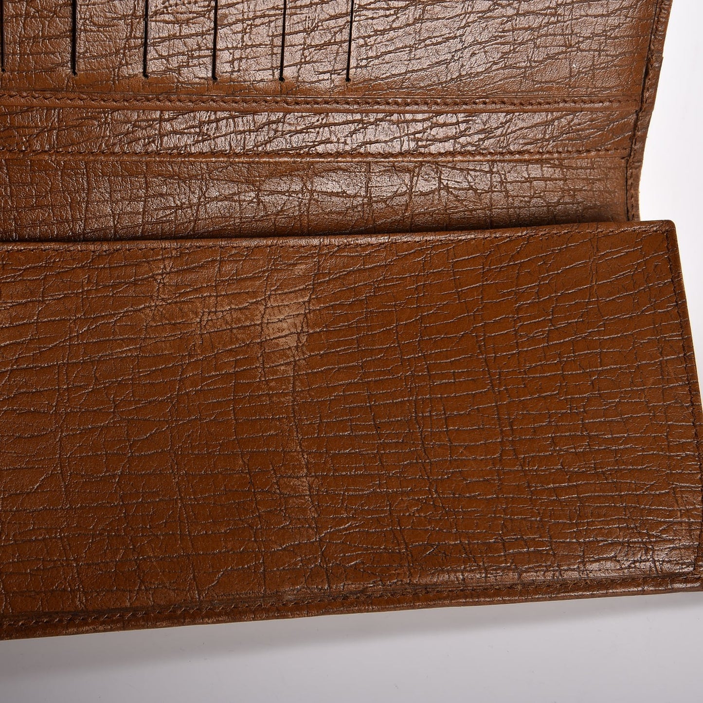 Monogram Bamboo Wallet Brown