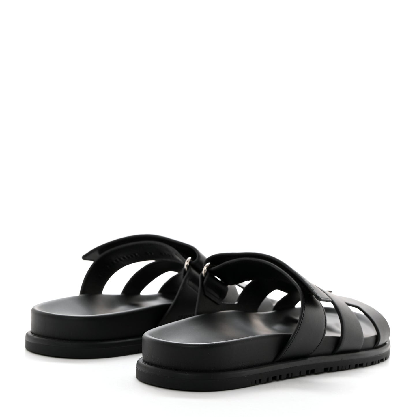Calfskin Womens Chypre Sandals 39 Black