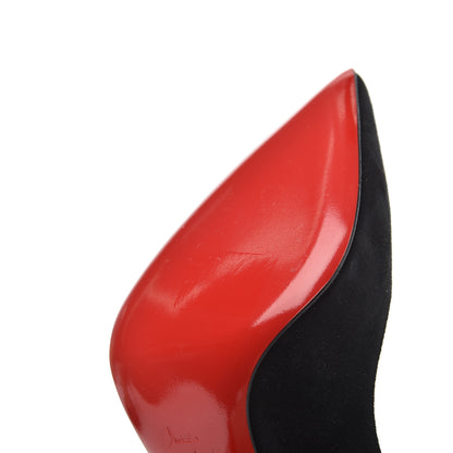 Christian Louboutin Veau Velours Pigalle Follies 100 Pumps 35.5 Black 12 of 20
