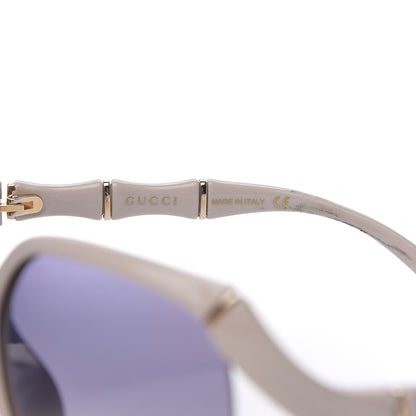 Gucci Bamboo Effect Sunglasses GG0505S White 6 of 7