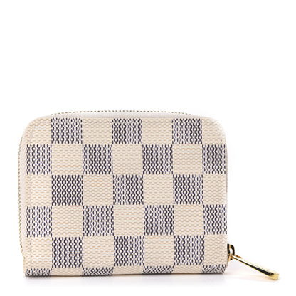 Louis Vuitton Damier Azur Zippy Coin Purse 3 of 8