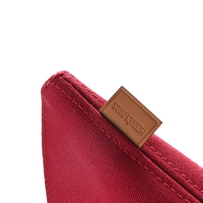 Hermes Cotton Twill Mini Palmyre Bag MM Rouge Vif Prune 7 of 9
