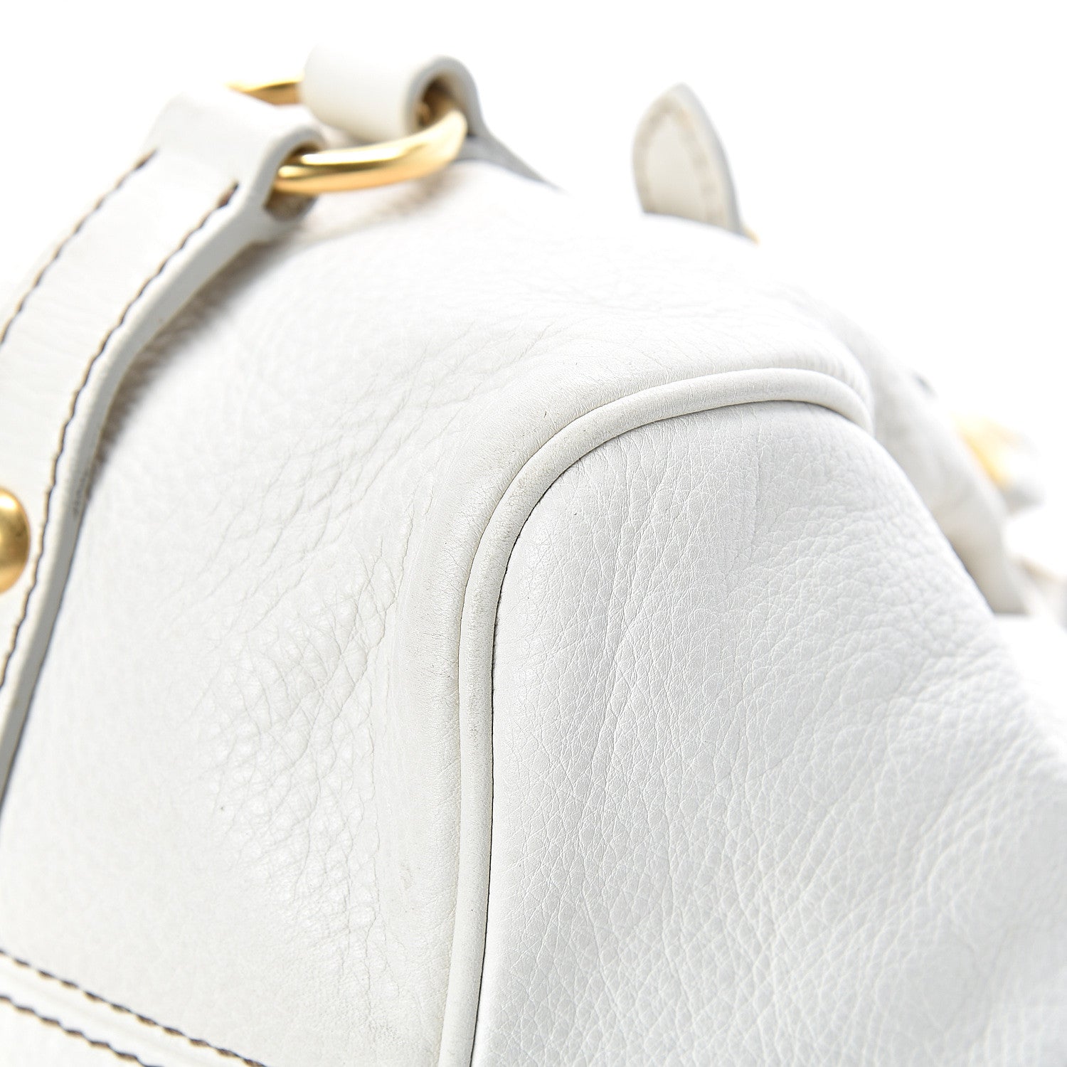 Miu Miu Vitello Bow Bag White 10 of 16