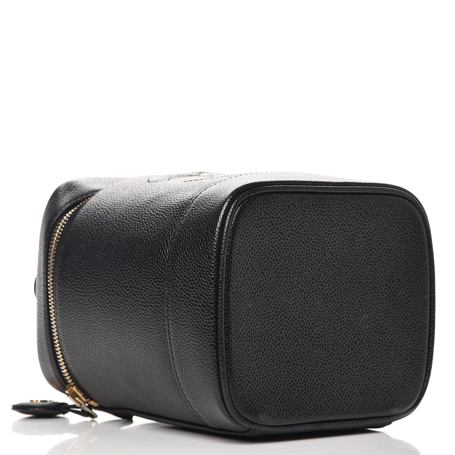 Chanel Caviar Cosmetic Vanity Bag Black 4 of 13