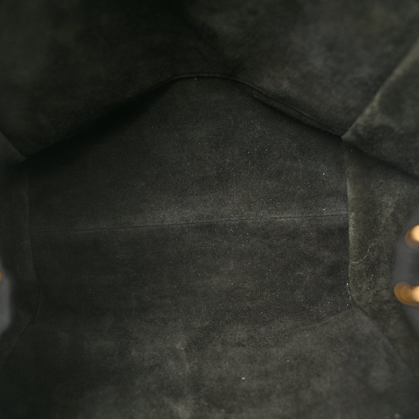 Grained Calfskin Small Folded Cabas Black