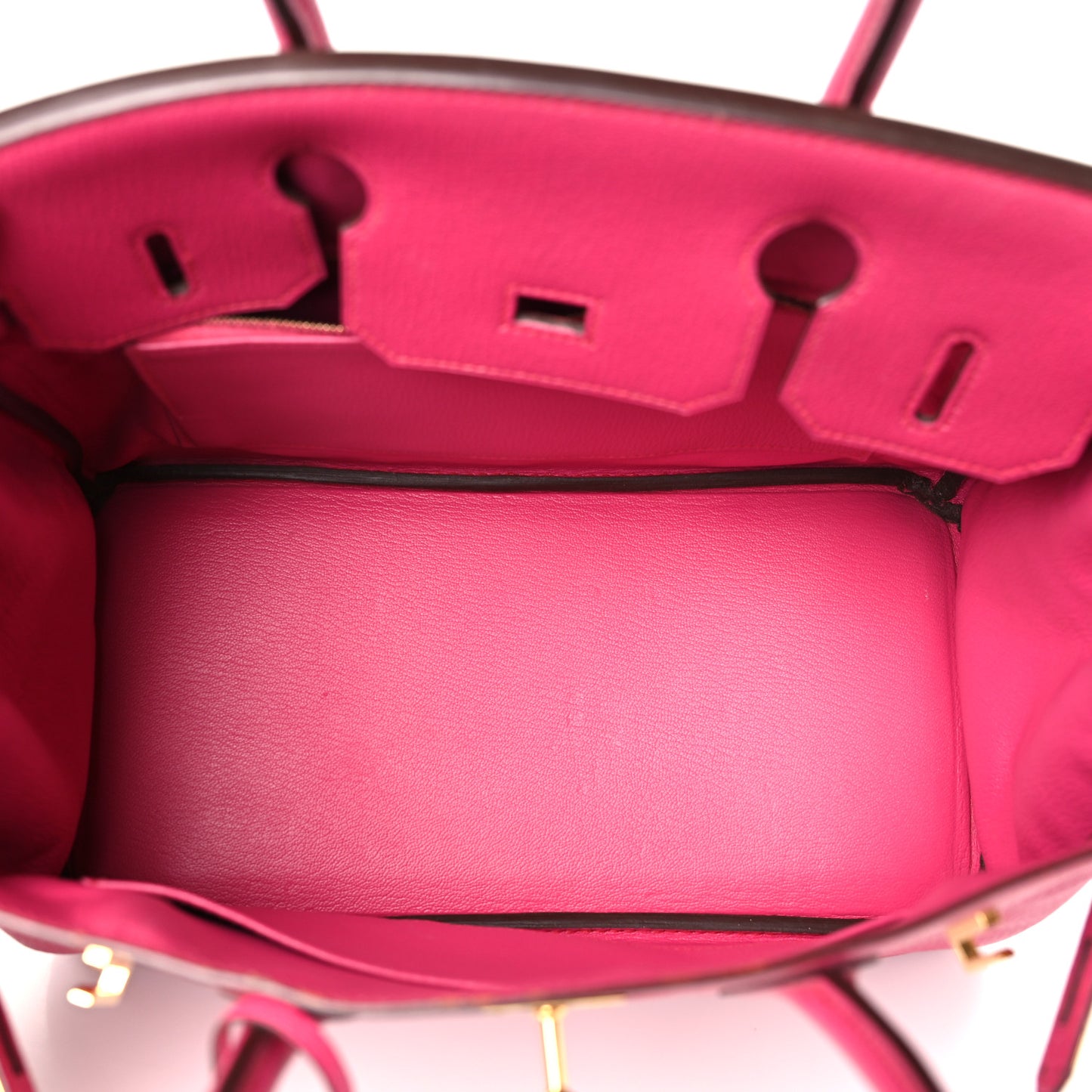 Chevre Mysore Birkin 30 Rose Shocking