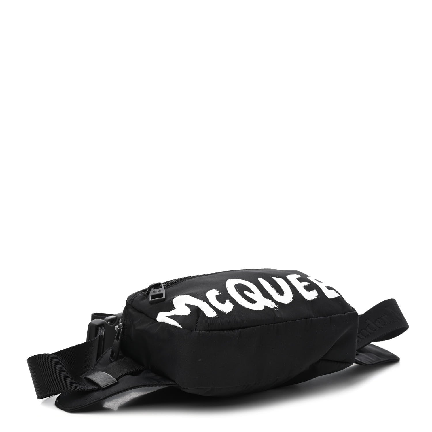 Alexander McQueen Nylon Oversized Harness Belt Bag Black 4 of 8