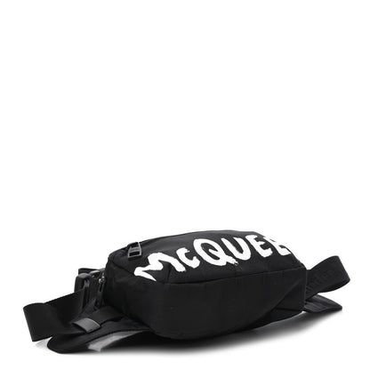 Alexander McQueen Nylon Oversized Harness Belt Bag Black 4 of 8