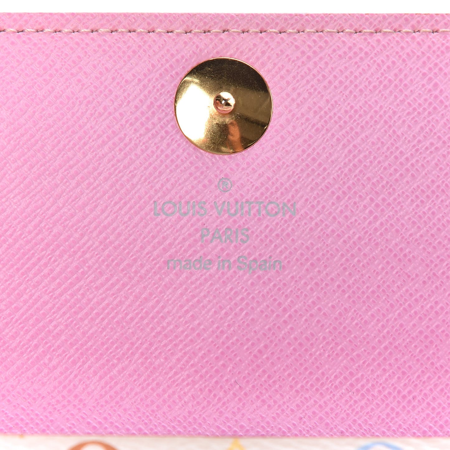 Monogram Multicolor Sarah Wallet White Litchi