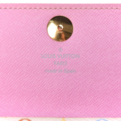 Louis Vuitton Monogram Multicolor Sarah Wallet White Litchi 6 of 8