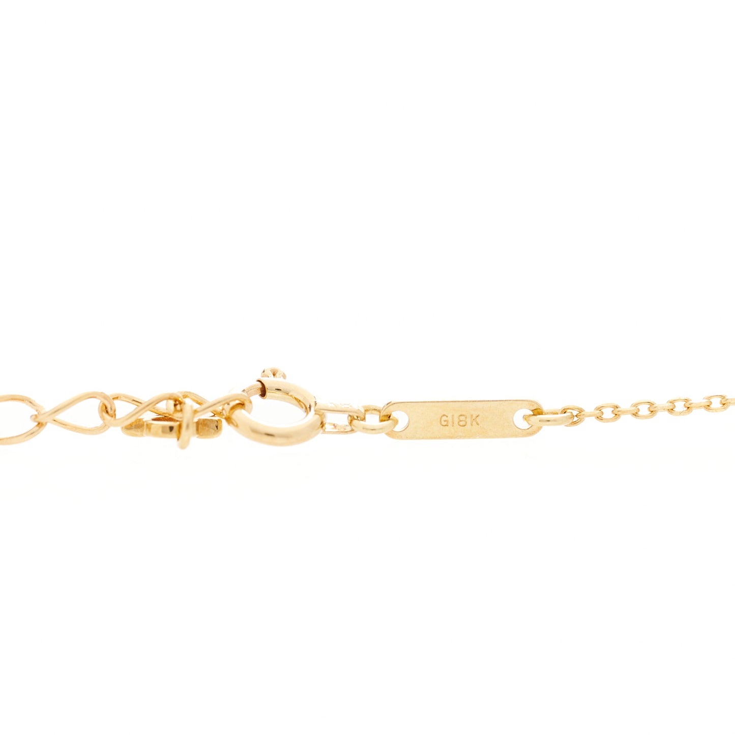 18K Yellow Gold Akoya Pearl 5.5-6mm Station Necklace