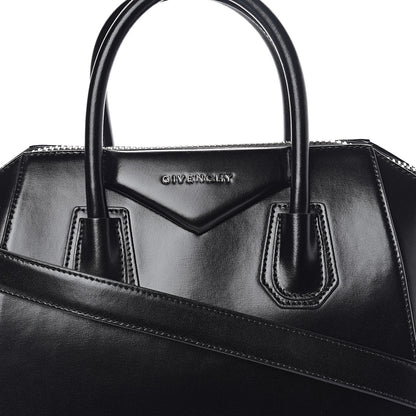 Givenchy Shiny Lord Calfskin Small Antigona Black 7 of 9