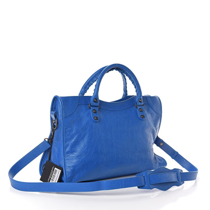 Balenciaga Agneau Classic Hardware City Bleu Lazuli 3 of 9
