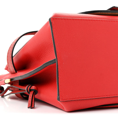 Loewe Calfskin Small Gate Tote Scarlet Red 9 of 10