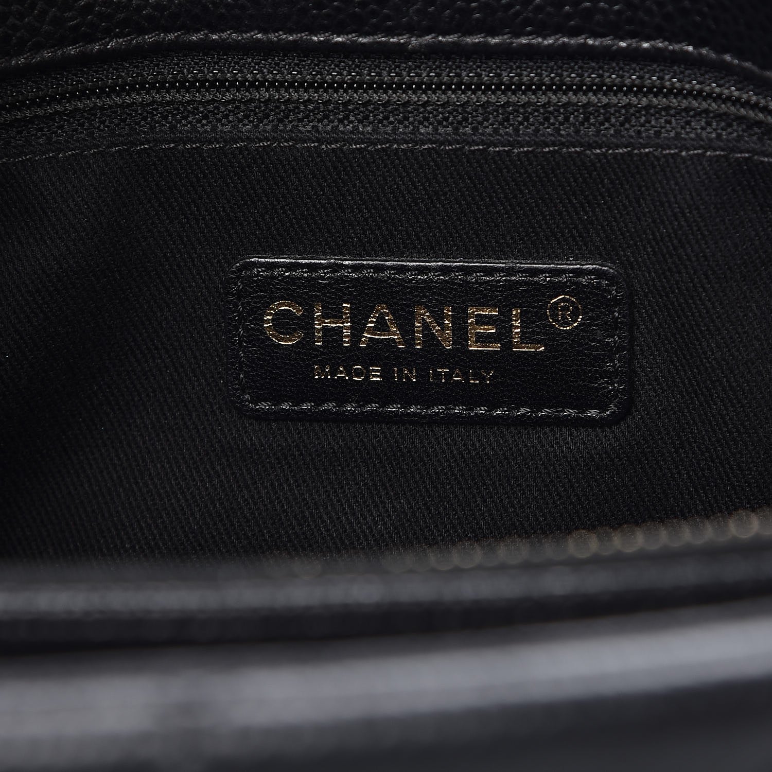 Chanel Caviar Quilted CC Timeless Tote Black 6 of 10