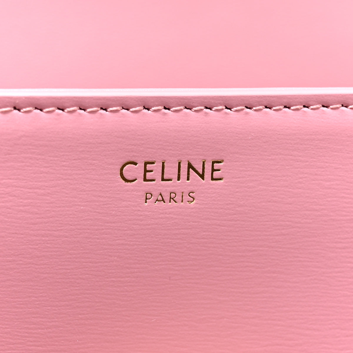Natural Calfskin Triomphe Shoulder Bag Rose