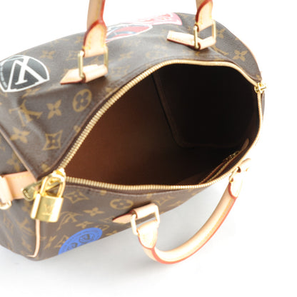 Louis Vuitton Monogram World Tour Speedy Bandouliere 30 6 of 7